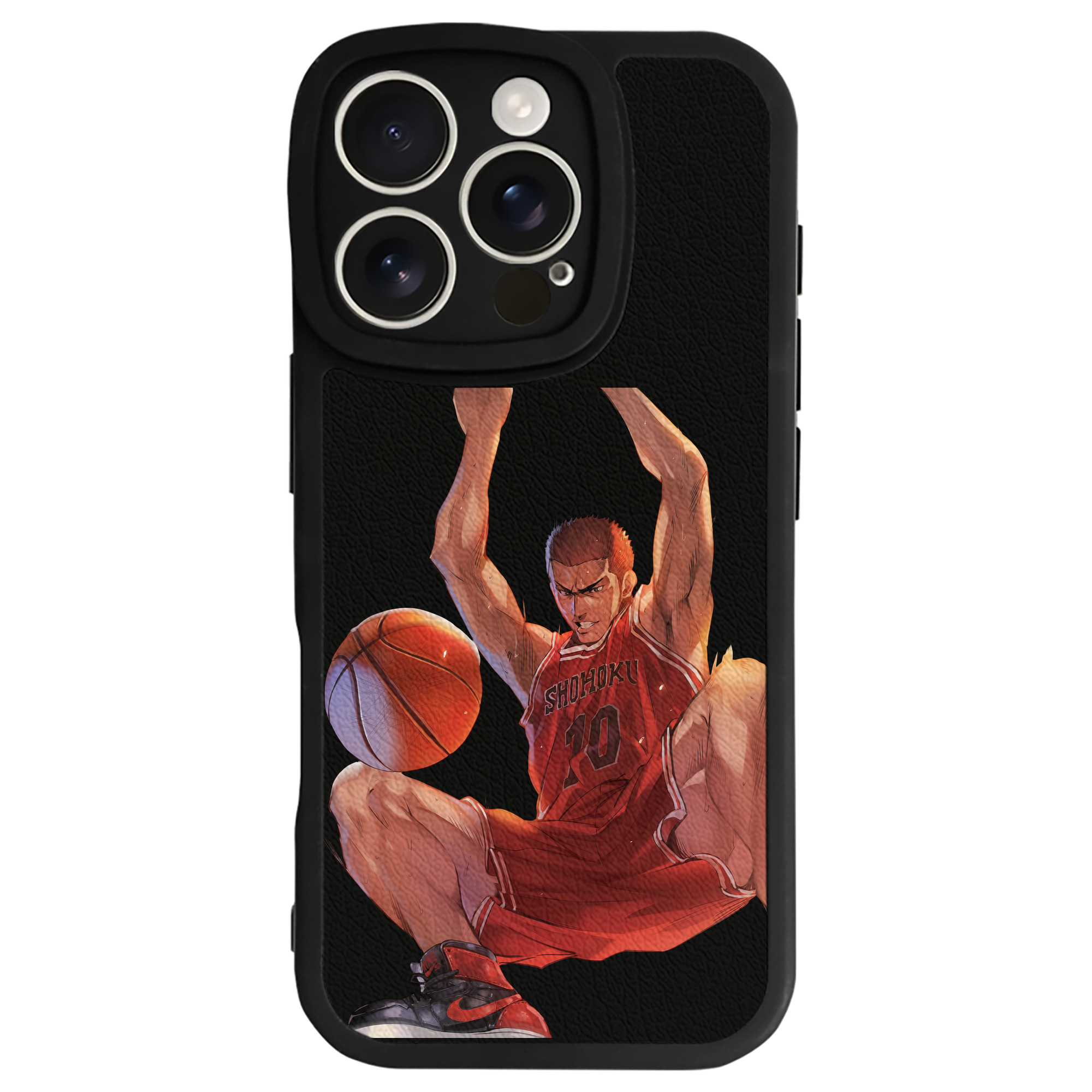 （画像用） SLAM DUNK／スラムダンク 【iPhone 16シリーズ対応】シリコンスマホケース（レザー調） 材質：シリコン
